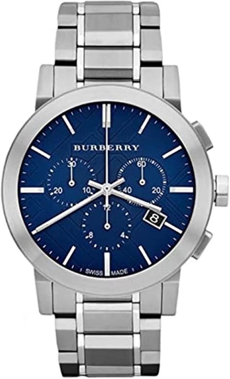 burberry city mens watch bu9363|Burberry Men's Watch Chronograph The City 42mm Blue BU9363.